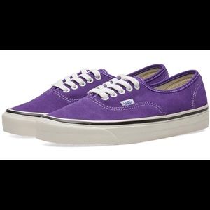 Vans Purple Authentic Skate Shoe